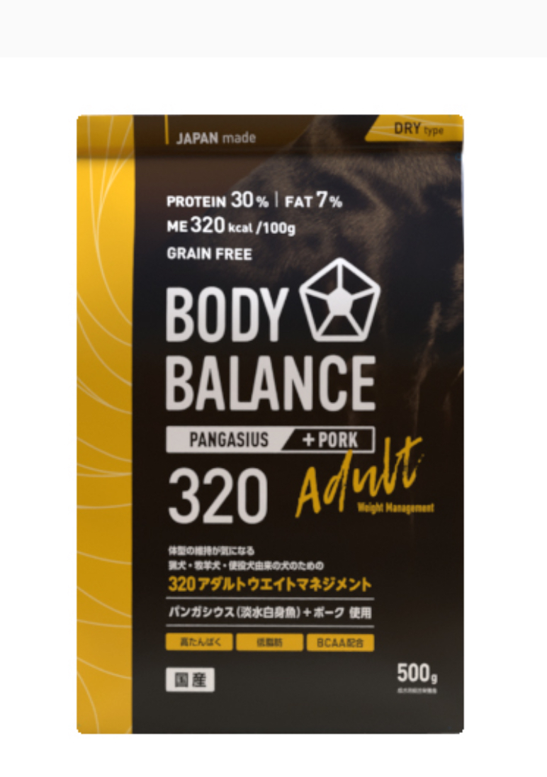 ボディバランス 320 アダルト ウエイトマネジメント　500ｇ